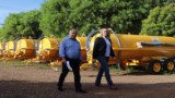 Solenidade de entrega de distribuidores de água aos Municípios Catarinenses